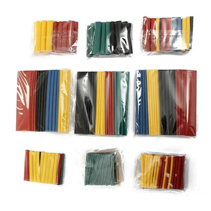 328pcs 2:1 Polyolefin Heat Shrink Tubing - Electromann SA