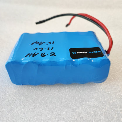 12.6v 8.8Ah Rechargeable Li-ion Battery Pack with BMS - Electromann SA