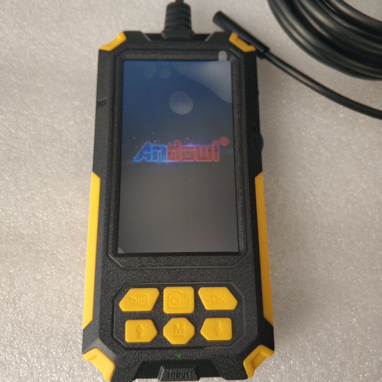 Andowl Q-NK69 2K HD Handheld Waterproof Endoscope - Waterproof Inspection Camera with 2K HD Camera, Adjustable LED Lights, and Wi-Fi Connectivity - Electromann SA
