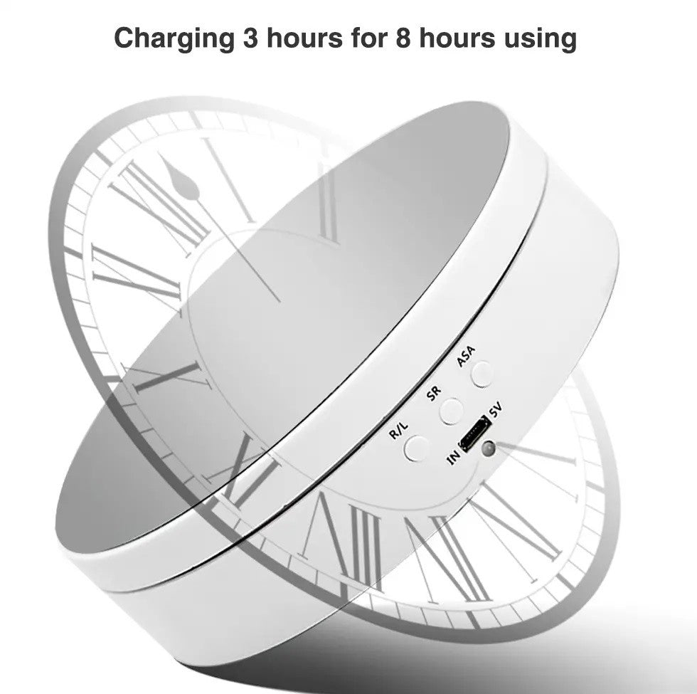 360 Degree Round Rotating Automatic Display Stand - Electromann SA