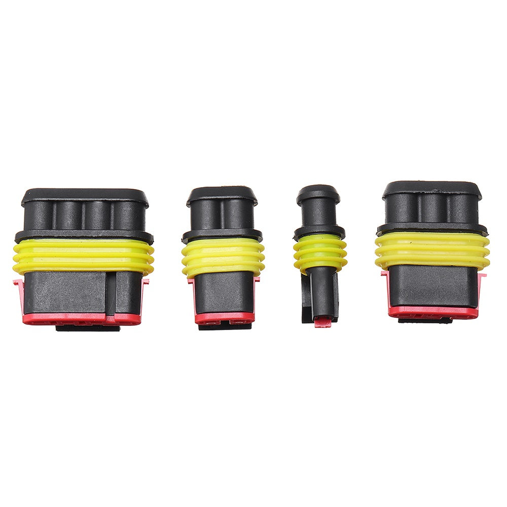 352pcs Waterproof Electrical Wire Connector 1/2/3/4 Pin Kit - Electromann SA