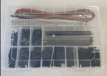 635Pcs/box Pin Headers, Male and Female Connector Kit - Electromann SA
