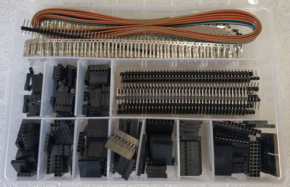 635Pcs/box Pin Headers, Male and Female Connector Kit - Electromann SA