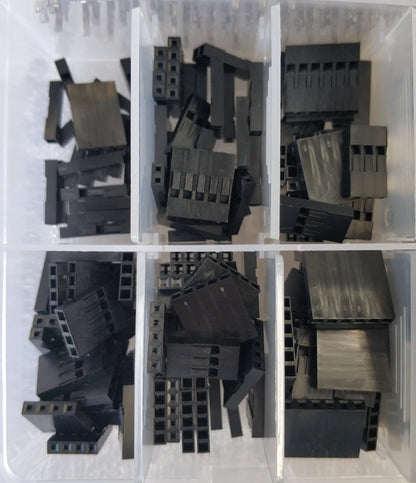 635Pcs/box Pin Headers, Male and Female Connector Kit - Electromann SA