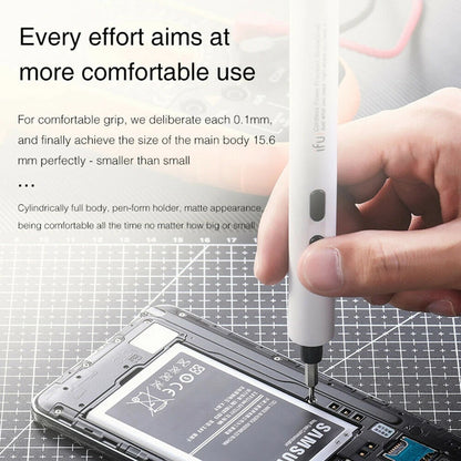 Cordless Electric Power Screwdriver Rechargeable Lithium Precision Steel Bits Repair Tools - Electromann SA