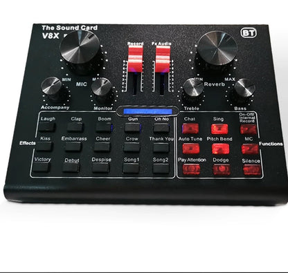 BM800 Condenser Microphone Pro Audio Studio Sound Recording Kit - Professional-Quality Microphone for Clear and Detailed Sound Recording - Electromann SA