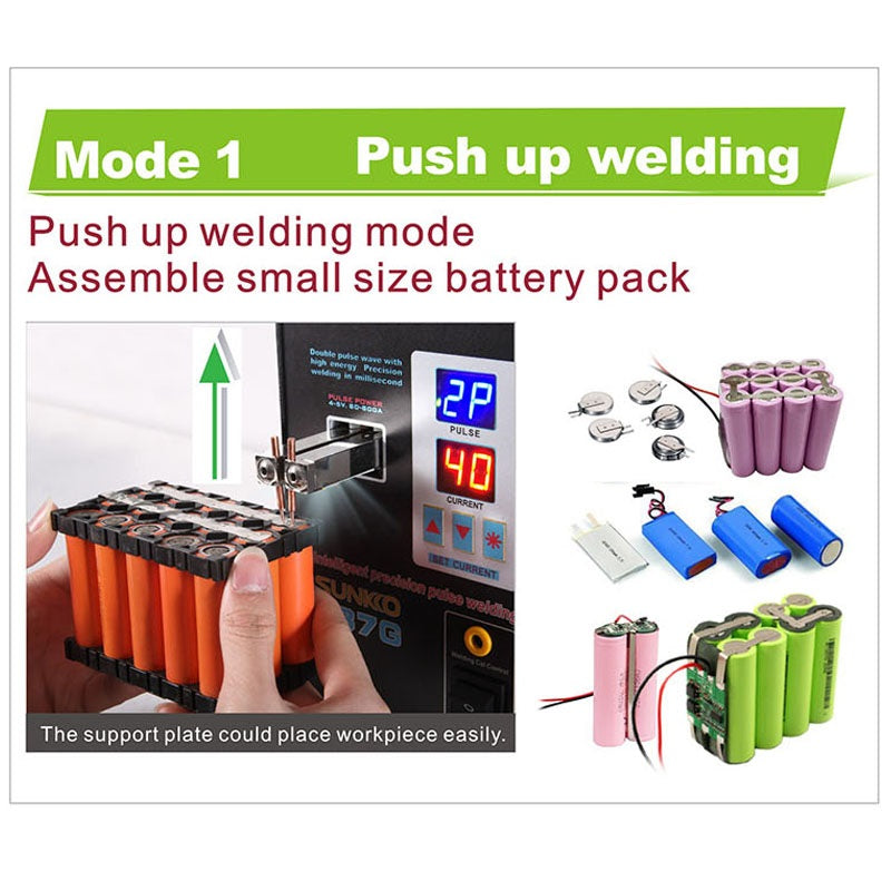 SUNKKO 737G 220V Lithium Battery Spot Welder - Powerful and Efficient Welding Tool - Electromann SA