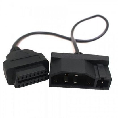 Ford 7 pin to 16 pin OBD2 connect cable - Electromann SA