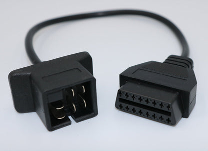 Chrysler 6pin To 16 Pin OBD2 Cable Car Connector - Electromann SA