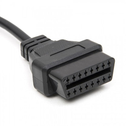 Porsche 19Pin to 16 Pin OBD2 Cable - Electromann SA