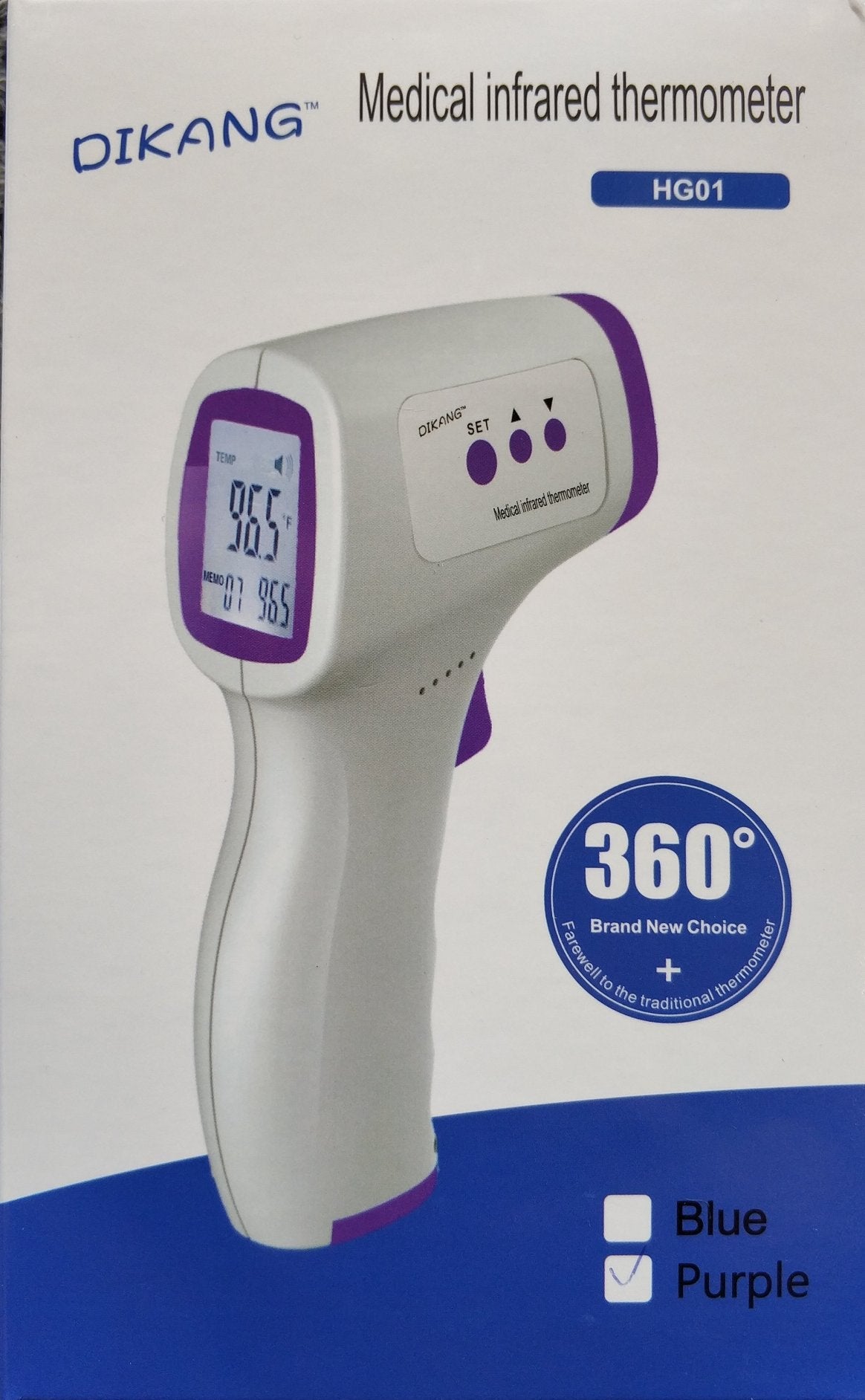 Dikang Non-Contact Medical Infrared Thermometer - Accurate and Safe Body Temperature Measurement - Electromann SA