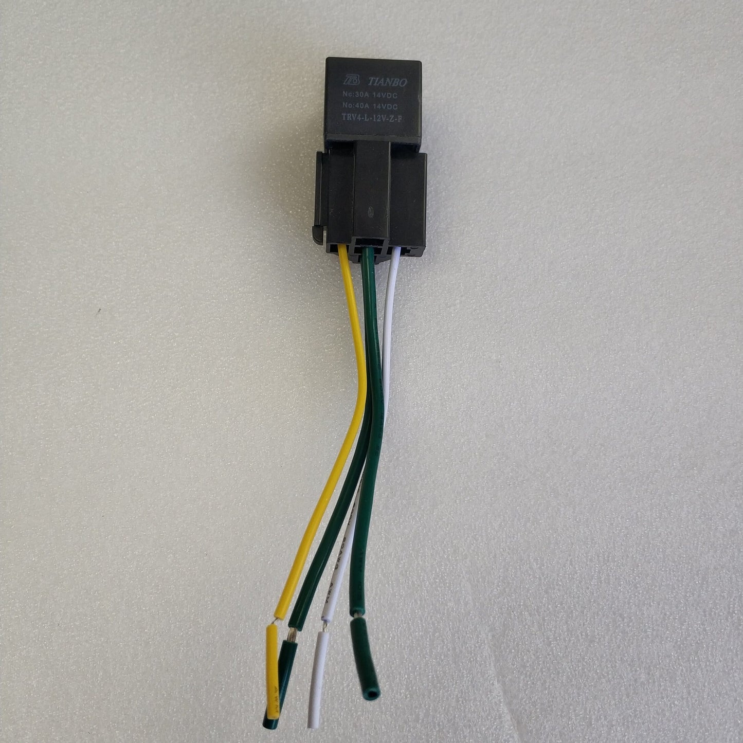 TIANBO Automotive 12v 30Amp Relay - High-Quality and Reliable Relay for Automotive Applications - Electromann SA
