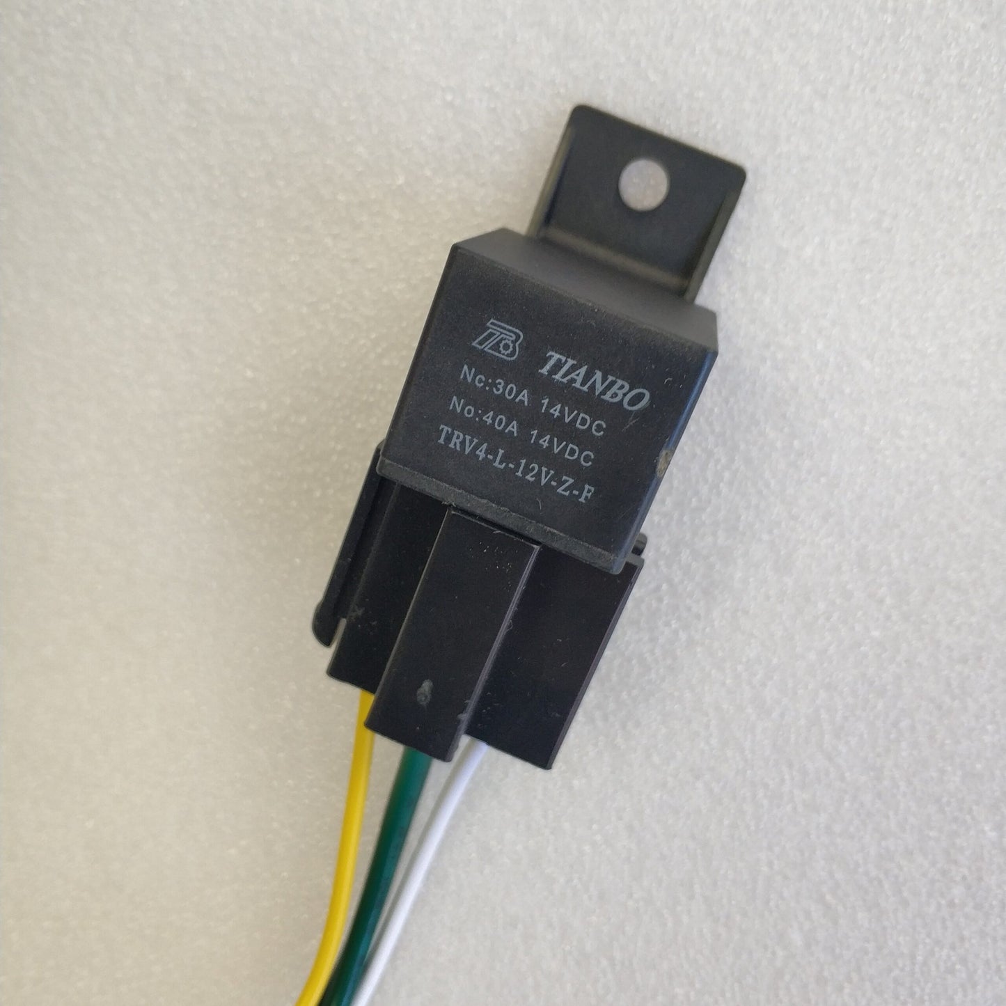 TIANBO Automotive 12v 30Amp Relay - High-Quality and Reliable Relay for Automotive Applications - Electromann SA