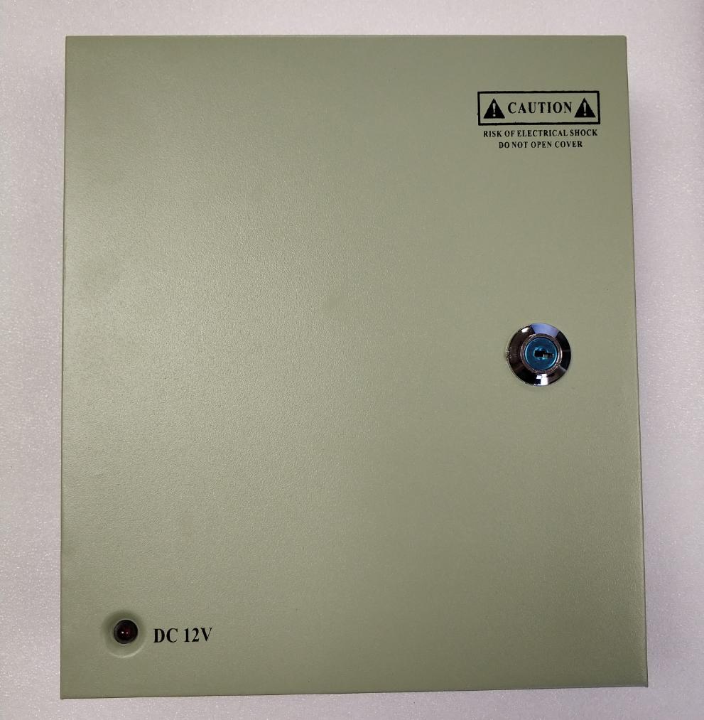 12v 10 Amp Power Supply with Metal Enclosure - Electromann SA