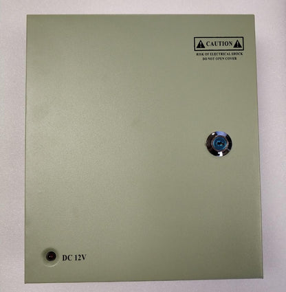 12v 10 Amp Power Supply with Metal Enclosure - Electromann SA