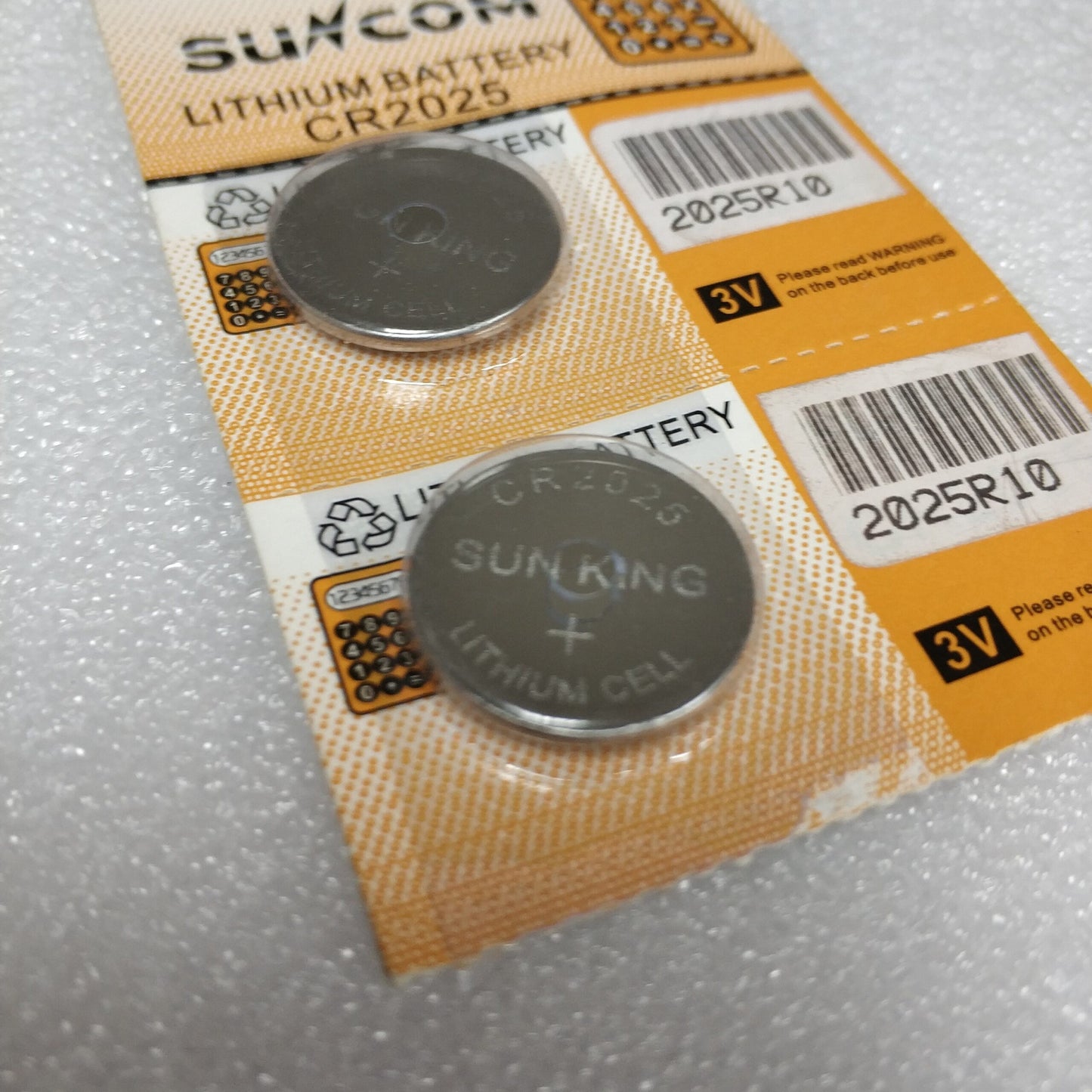 CR2025 3v Lithium battery - Electromann SA