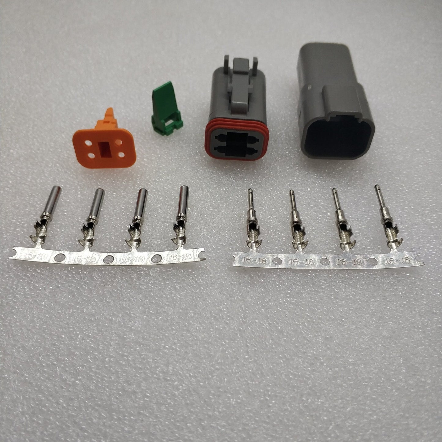 Buy DT06-4S 4Pin Connector Waterproof Male and Female Plugs - Reliable and Waterproof - Electromann SA