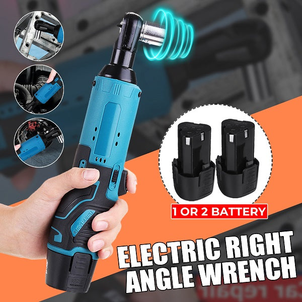 Jiageng JG20375061 Cordless Electric Ratchet Wrench With 2 x 12V 4500mah Battery - Electromann SA