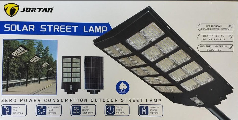1000watt Solar Powered LED Street/Pole Light - Efficient and Eco-friendly Lighting Solution - Electromann SA