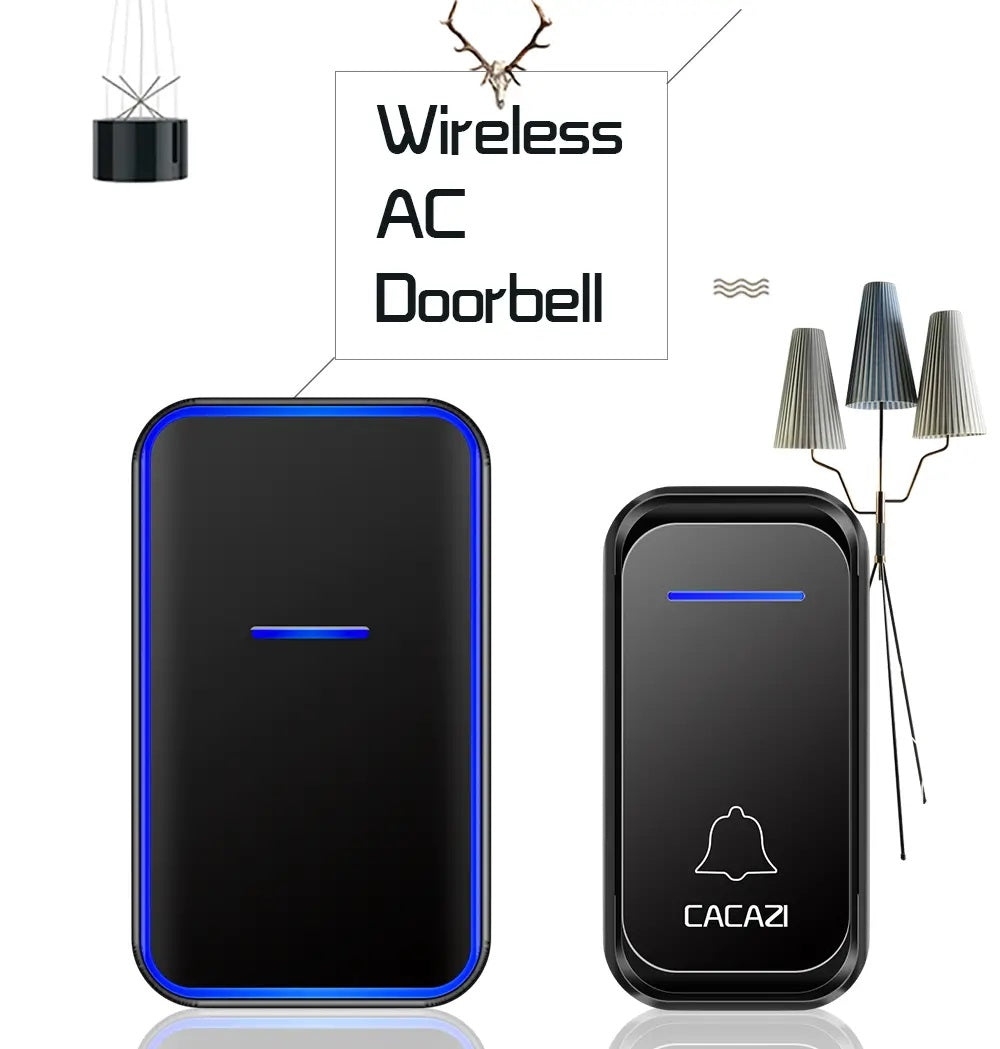 Cacazi 300m Outdoor Wireless Doorbell System - Electromann SA