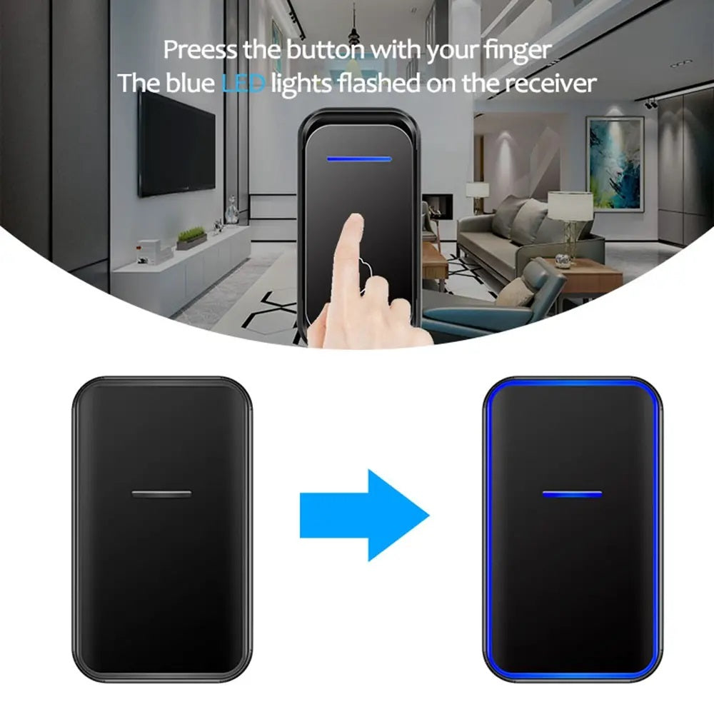 Cacazi 300m Outdoor Wireless Doorbell System - Electromann SA