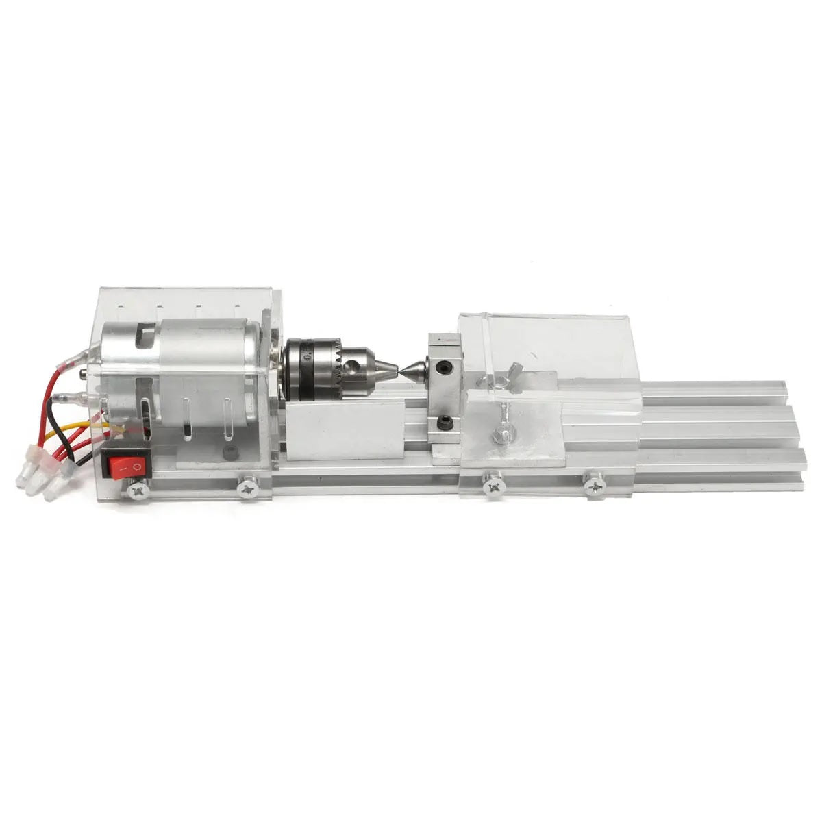 DC 24V Mini Lathe for Beads and Wood Working - Precision Turning and Shaping Tool - Electromann SA