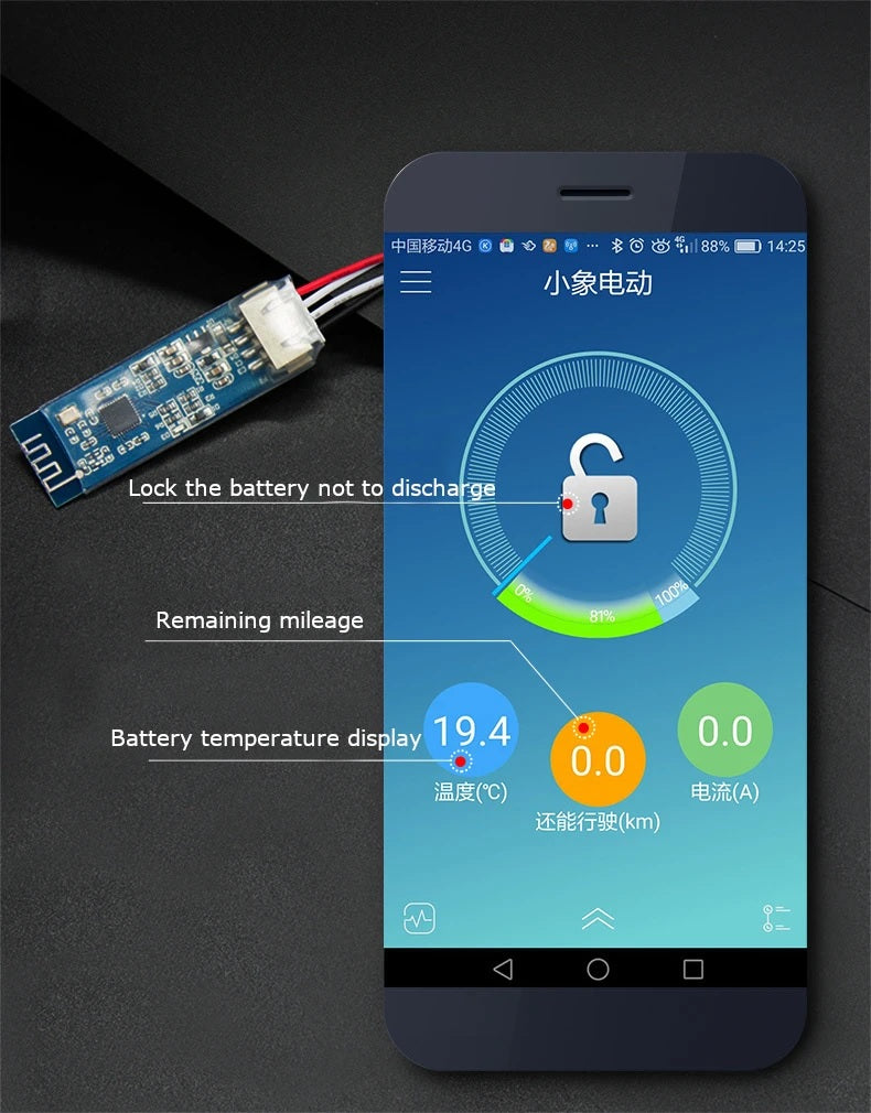 Lithium Battery Protection Board Communication Bluetooth Module - Electromann SA