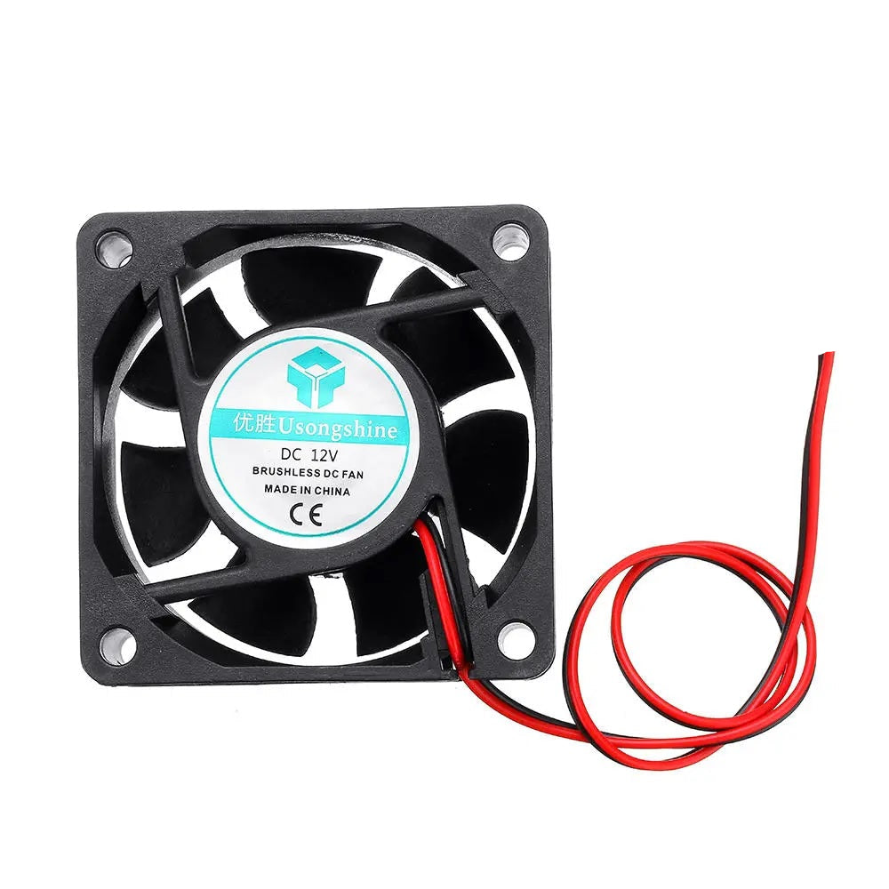 12v 0.1amp 40x40x10mm DC Brushless Cooling Fan with 2Pin Connector (10007743) - Electromann SA