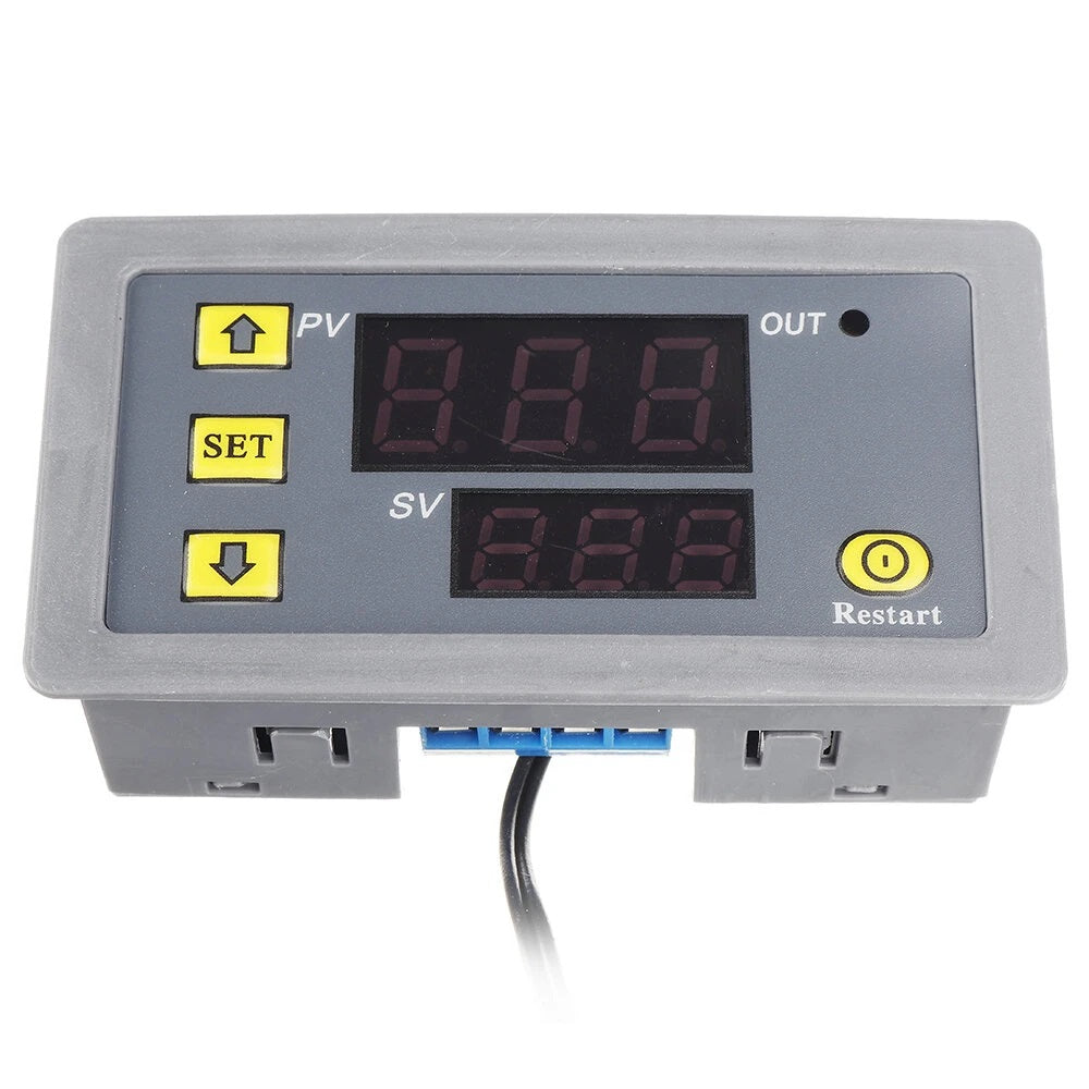 W3231 AC 220v LED Digital Thermostat Temperature Controller - Electromann SA
