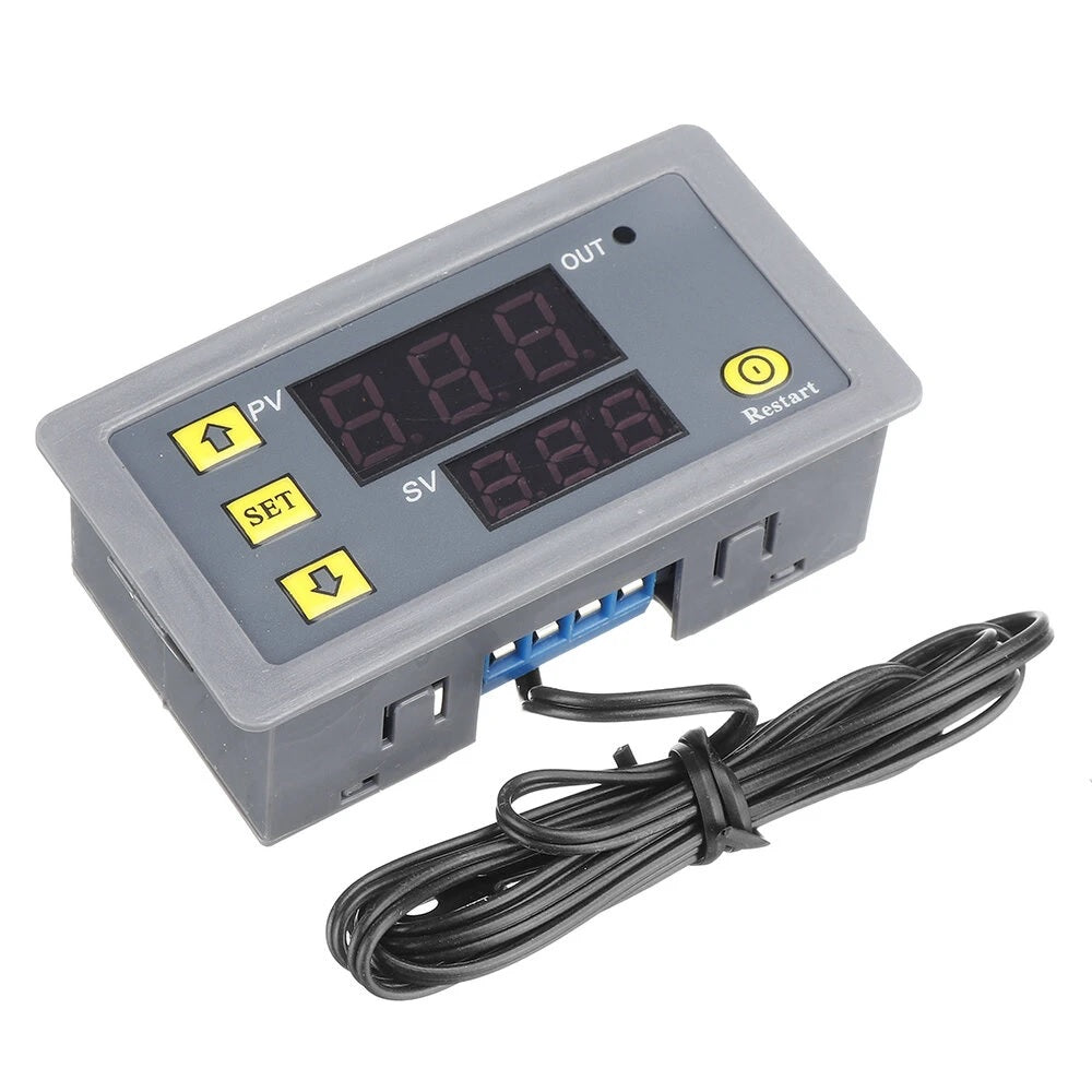 W3231 AC 220v LED Digital Thermostat Temperature Controller - Electromann SA