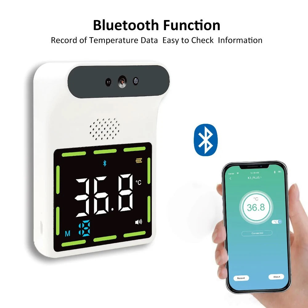 K88 Bluetooth Digital Infrared Wall-Mounted Thermometer - Electromann SA
