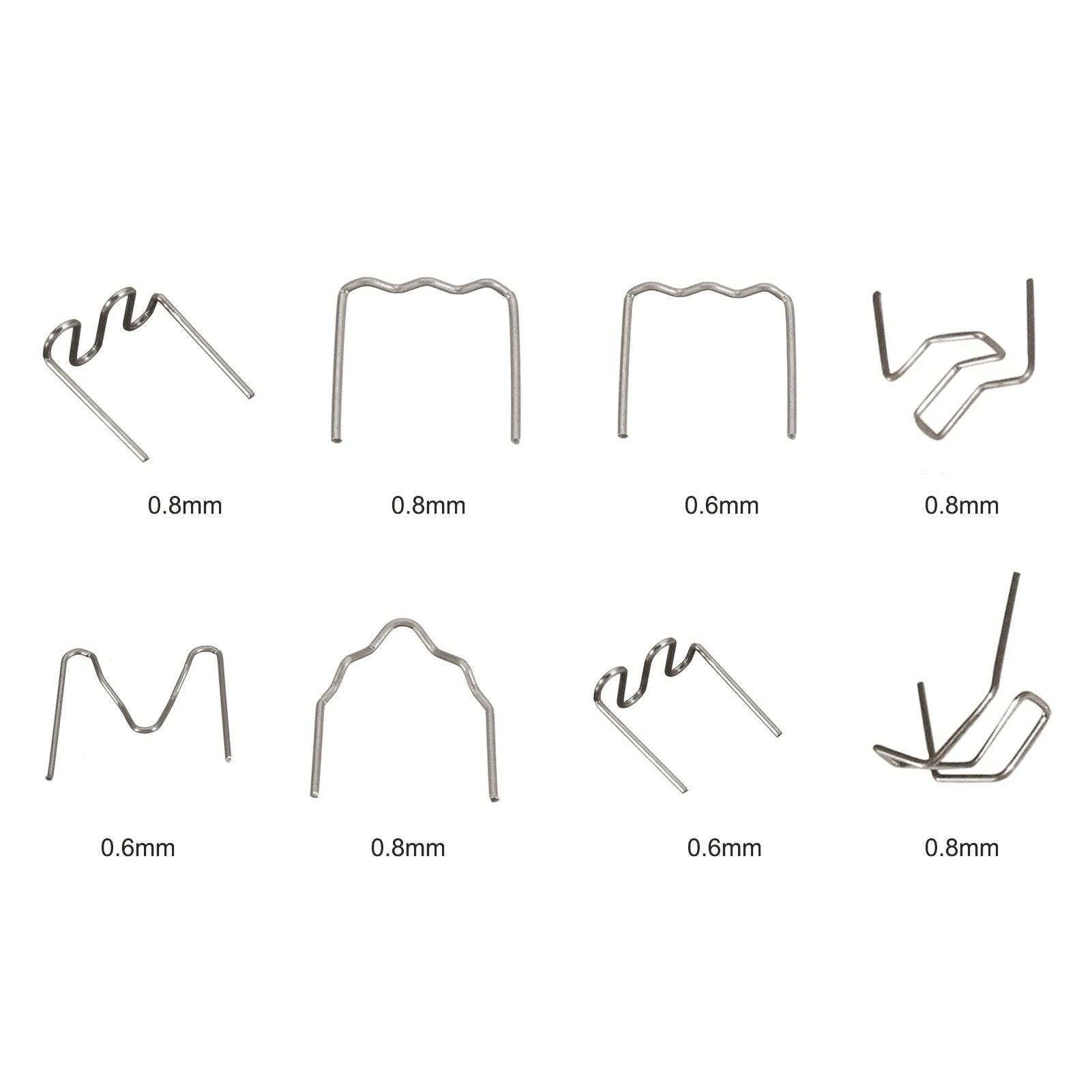 800PCS Hot Stapler Staples For Plastic Welding Machine - Electromann SA