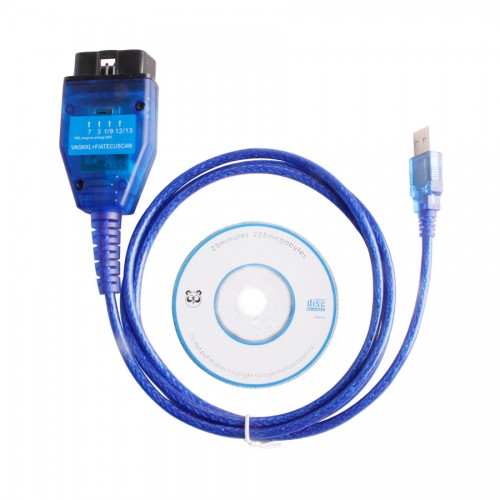 VAG OBDII USB KKL 409.1 Interface + FIAT ECUSCAN - Electromann SA