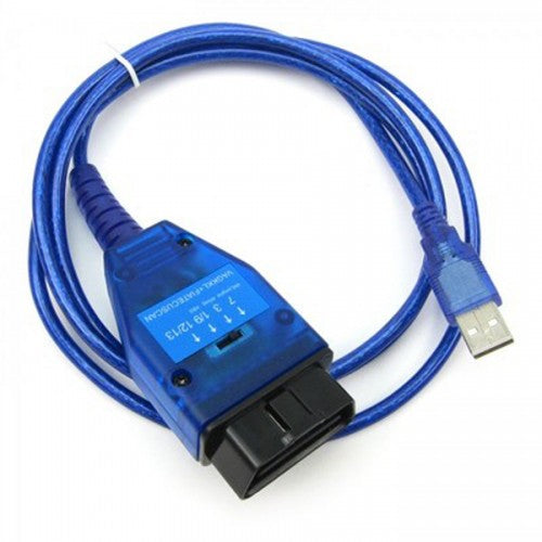 VAG OBDII USB KKL 409.1 Interface + FIAT ECUSCAN - Electromann SA
