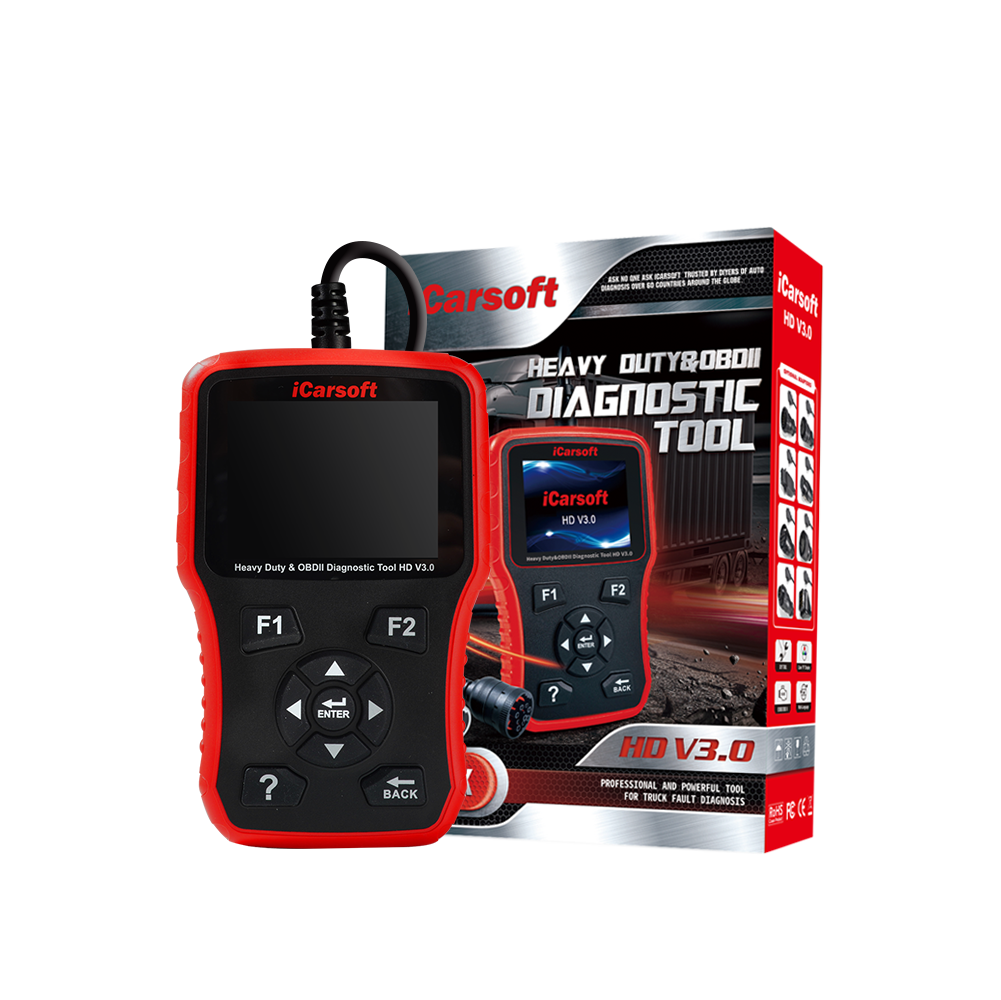 iCarsoft HD V3.0 for Heavy Duty Diagnostic Tool - Electromann SA