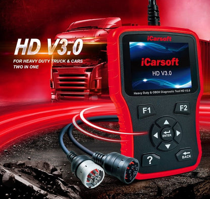 iCarsoft HD V3.0 for Heavy Duty Diagnostic Tool - Electromann SA