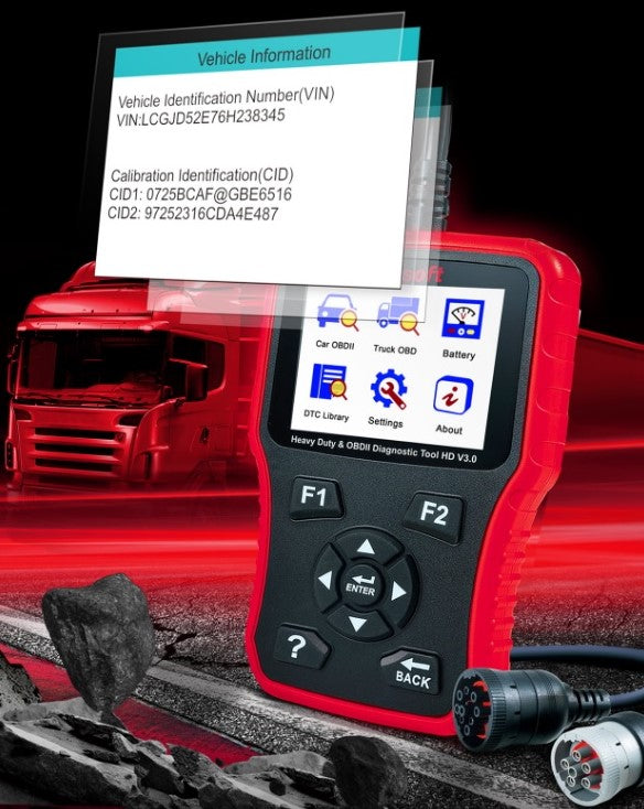 iCarsoft HD V3.0 for Heavy Duty Diagnostic Tool - Electromann SA