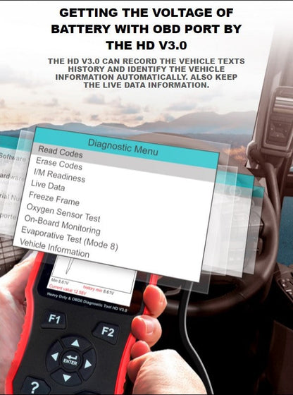 iCarsoft HD V3.0 for Heavy Duty Diagnostic Tool - Electromann SA