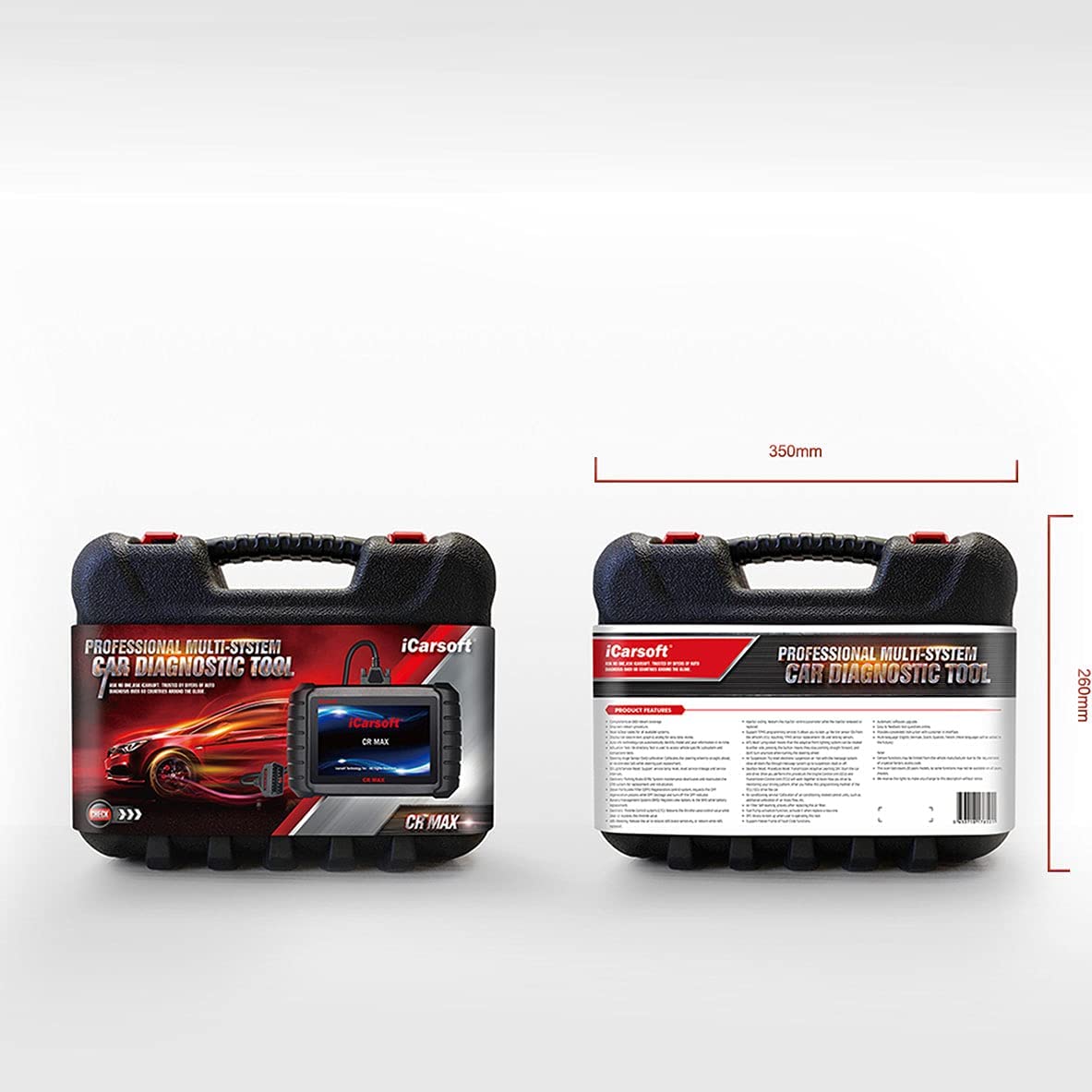 iCarsoft CR Max Multi-Brand Multi-Systems Vehicle Diagnostic Tool - Efficient Vehicle Troubleshooting - Electromann SA