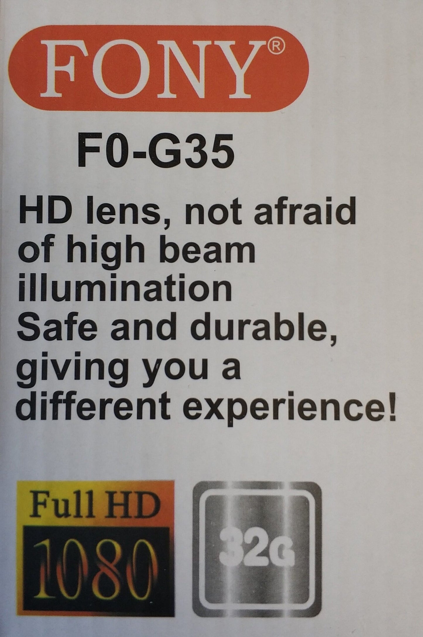 FONY 3.5Inch 720P Car Digital Video Recording Rearview Mirror - Electromann SA