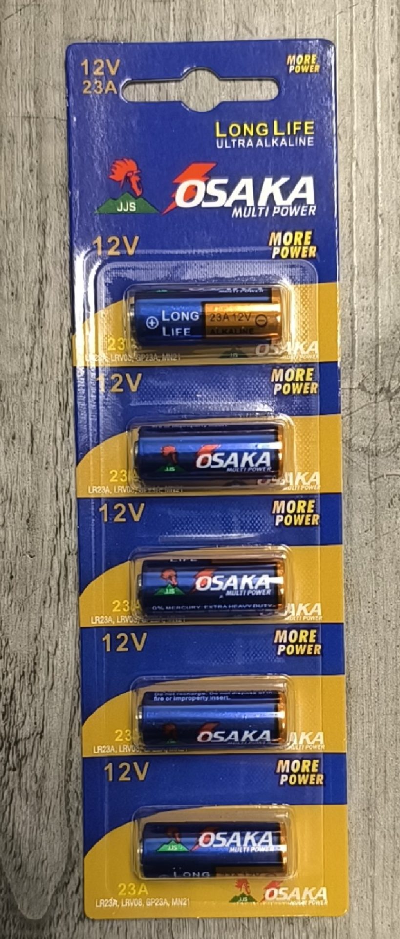 BULK SALE - 5Pc x 23A 12v Alkaline Battery - Electromann SA