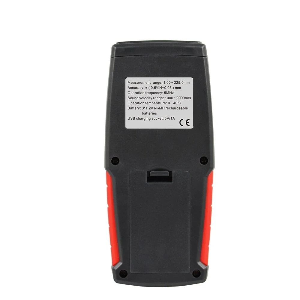 WINTACT WT100A 1.00～225.0mm Digital Ultrasonic Thickness Tester - Electromann SA