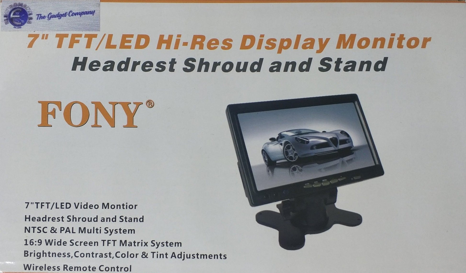 7 Inch Wired Rear View Parking Camera Kit - Electromann SA