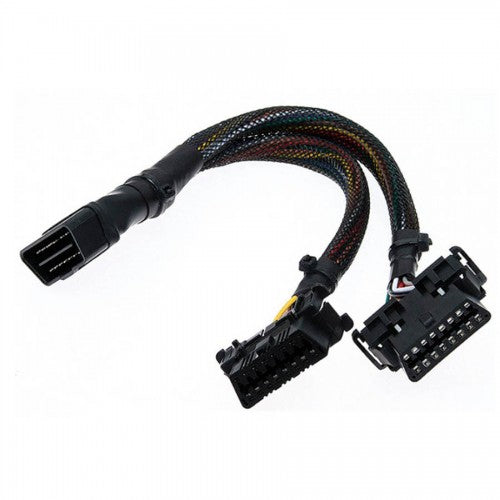 Military Line OBD2 2 In 1 Extension Cable 30CM - Electromann SA