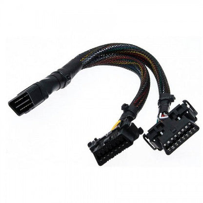 Military Line OBD2 2 In 1 Extension Cable 30CM - Electromann SA