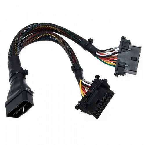 Military Line OBD2 2 In 1 Extension Cable 30CM - Electromann SA