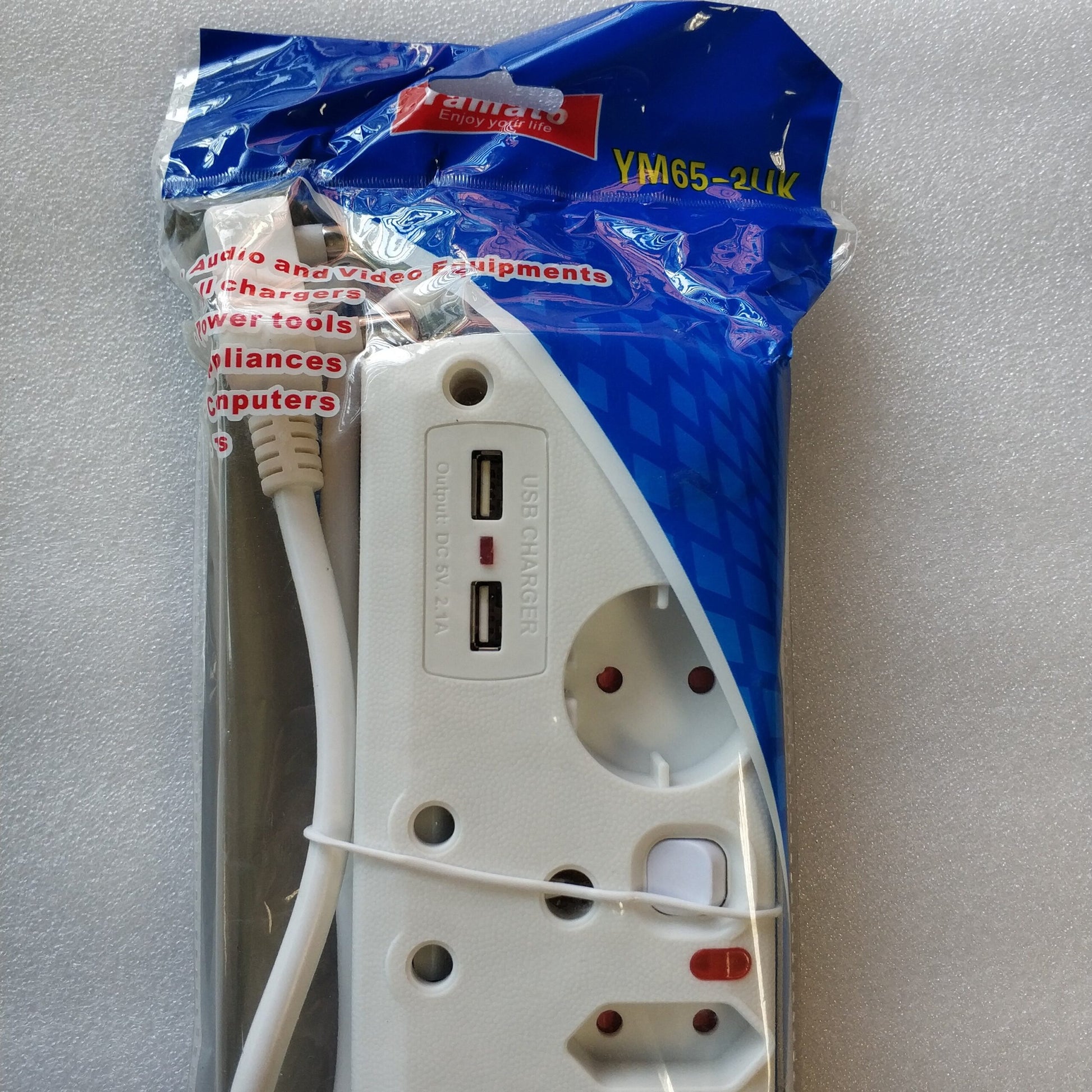 Yamato YM65-2UK 16Amp 220v Multi-Plug - Electromann SA