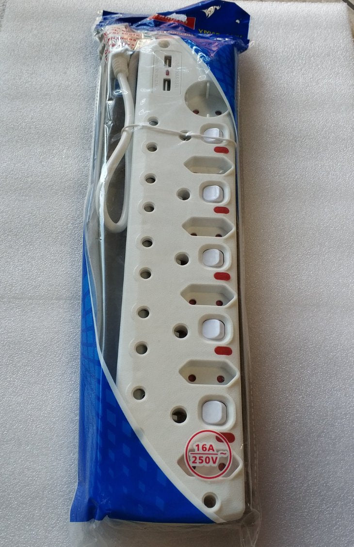 Yamato YM65-2UK 16Amp 220v Multi-Plug - Electromann SA