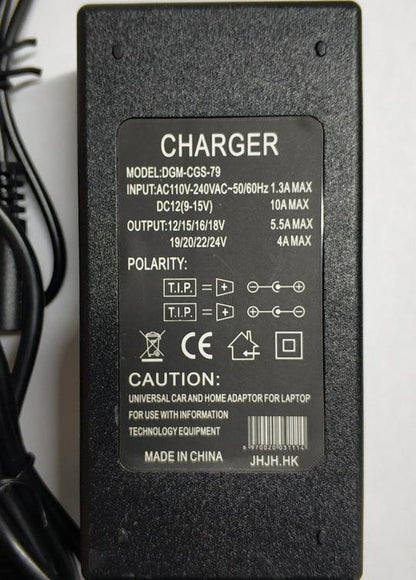 Aerbes AB-H003 12 to 24v Universal Multi Voltage Power Supply - Electromann SA