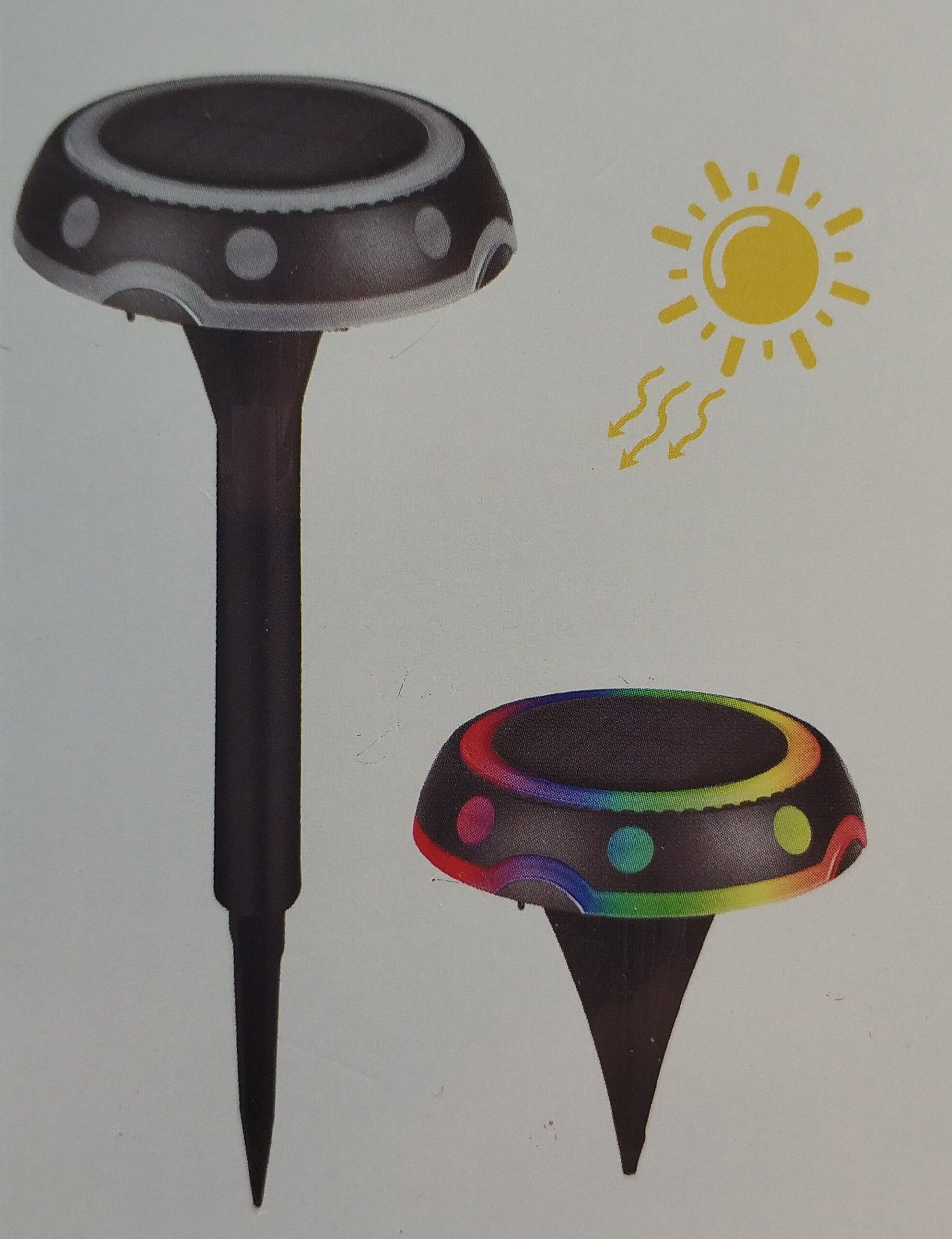 Aerbes AB-TA125 Solar Outdoor Ground LED light - Electromann SA